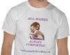 T-shirt that says "All Babies, Always Comforted"